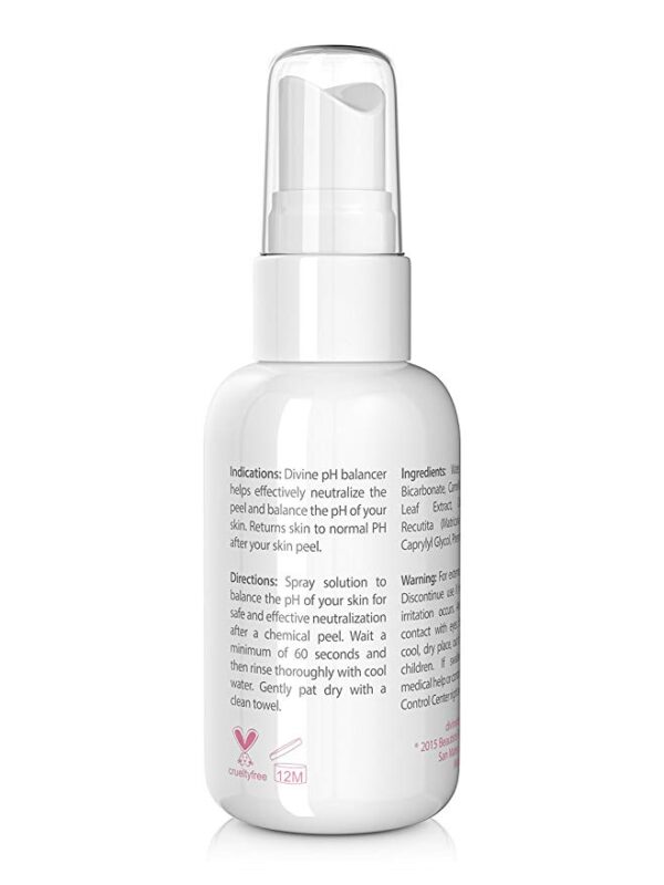 Chemical Peel Neutralizer - Skin pH Balancer Used for Glycolic Acid, Lactic Acid, Mandelic Acid, TCA, Jessner and Salicylic Acid Peels - Safe, Gentle and Effective for Post Peel Spray - Image 6