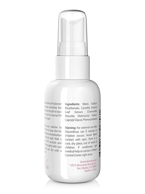 Chemical Peel Neutralizer - Skin pH Balancer Used for Glycolic Acid, Lactic Acid, Mandelic Acid, TCA, Jessner and Salicylic Acid Peels - Safe, Gentle and Effective for Post Peel Spray - Image 3