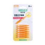 8 قطع فرشاة بين الأسنان 0.7 ملليمتر -1.5 ملليمتر استخدام فرشاة الأسنان