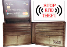 J&M Wallet for Men Genuine Leather RFID Blocking Bifold Stylish Wallet with 2 ID Window